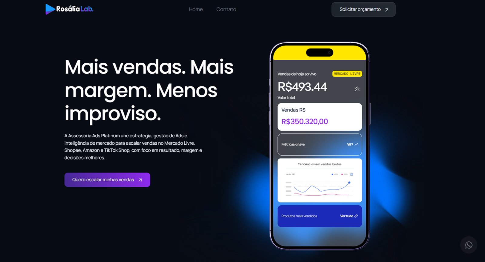 Projeto do Studio Baze para Rosália Lab